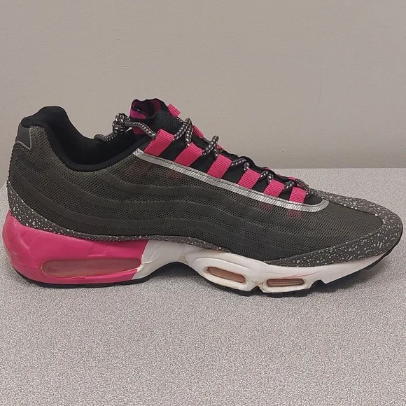 Nike Air Max Premium Tape Pink Foil Low Sneakers Mens Sz 10.5 2013 - Picture 8 of 16
